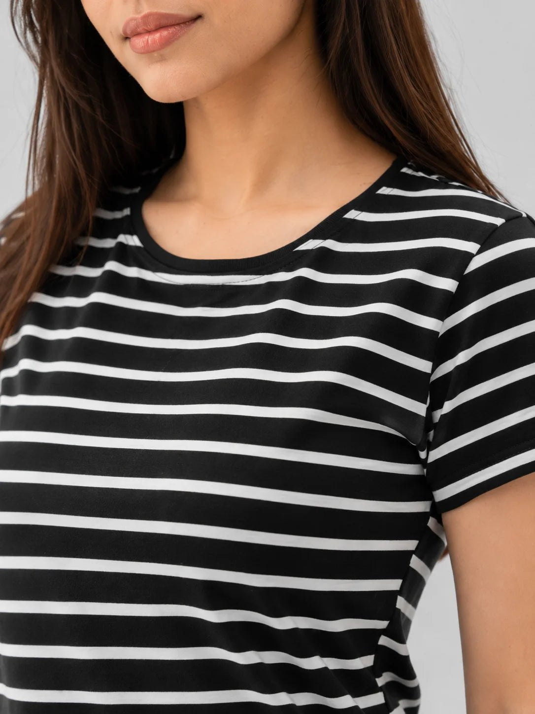 striped T-shirt - women's clothing Pakistan