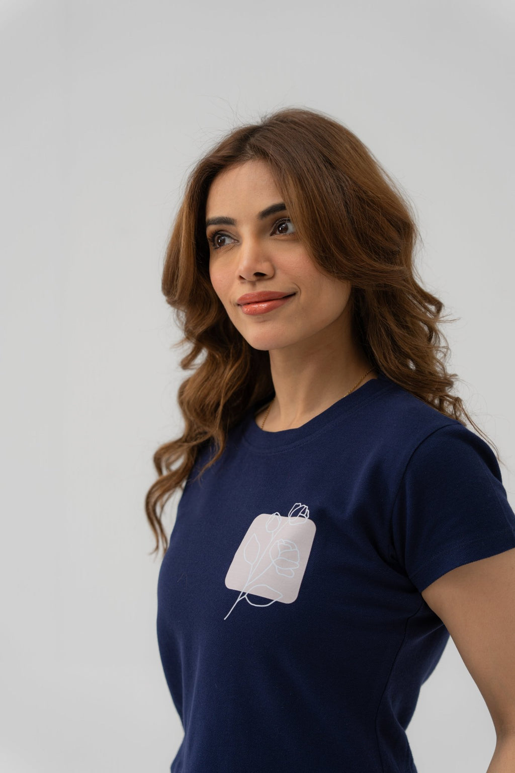 Pique Short Sleeve Top - women's clothing Pakistan
