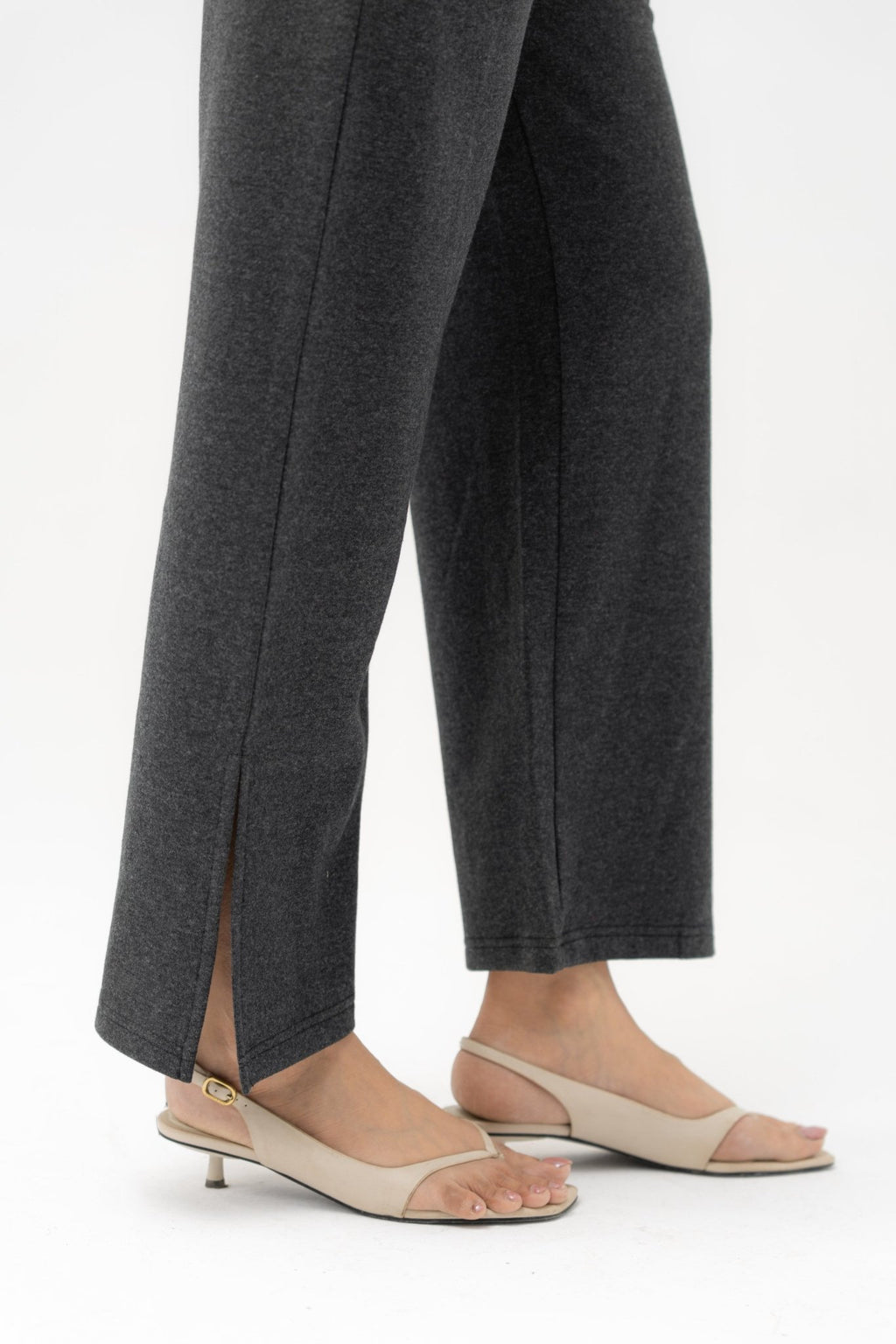 HIGH WAIST TERRY PANTS - women's clothing Pakistan