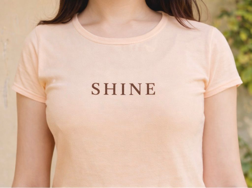 Peach T-shirt